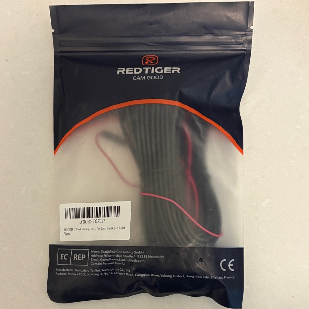 RedTiger Dash Cam Cable